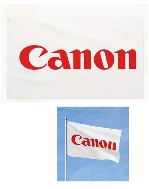 Canon Banner Flag